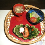 Okutsu sou - 旬の3種盛り