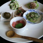 焼肉御膳蓮 - ヘルシーランチ☆一皿目