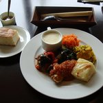 羽山料理店 - プレートランチセット￥１０００