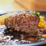 洋食屋 月の森 - 断面アップ！