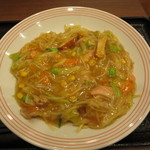 リンガーハット - 太麺皿うどん　７３４円