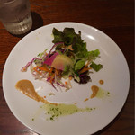 キッチン ハセガワ - 前菜のサラダ