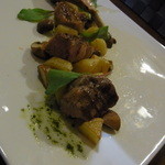 ビストロ パラディ - 2015.10)メインは子羊のグリルを選択