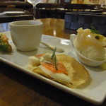 ビストロ パラディ - 2015.10)１６２０円のランチの前菜