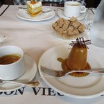 ボンブ・オ・マロンとエスプレッソ