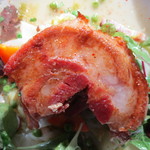 オーボンヴュータン - ランチメニュー（中身のアップ）