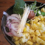 東京うどん 一将 - 霰（あられ）うどん ￥1,000