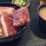 青い塔 - ソースかつ丼(ロースカツ)