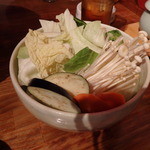 らむ蔵 - ミックス野菜盛り380円