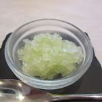 レストラン・サカキ - グラニテ　シソのソルベ