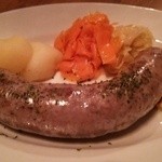 馬肉バル 跳ね馬 - 馬肉ソーセージ