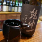 佳肴みを木 - 畳み掛けるように日本酒追加よ〜。