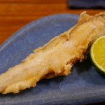 佳肴みを木 - 子持ちししゃもの天ぷら、たまごうまいぜ！