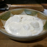 Robata Honten - 里芋、ユリネの豆乳煮物。