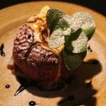 有機栽培　紅玉の焼きりんご（写真　丸ごと　サイズ）