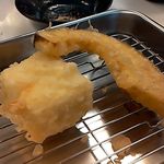 博多天ぷら なぐや - 豆腐とカボチャ