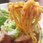 豚骨中華そば がんたれ - Red Hot Chili Soba（4月中旬～6月中旬限定品）