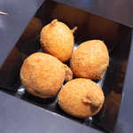 しみてん木乃幡 - ちび天・きなこ。甘すぎず美味しい！ 癖になります