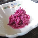 裏五頭山荘 - かきのもとお浸し