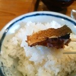 鰹乃国のめし家 萬や - ご飯によく合うんですよ。