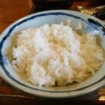 鰹乃国のめし家 萬や - お代わりもらっちゃいました！一杯はサービルです。