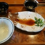 鰹乃国のめし家 萬や - 綺麗さっぱり、出汁のこぶまでいただきました。