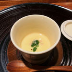 割烹味楽 - フォアグラの茶碗蒸し