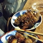 宇ち多゛ - （2015年10月再訪）シロをタレで…クロになっていた。