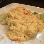 ビストロ アンカシェット - 温野菜のトリュフ入卵ソース