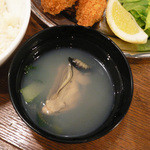 Kaki Goya - 定食 かき潮汁