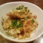 ブラッチュリア 炭味坐 - 鶏皮ポン酢