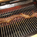 Guts Boucherie - 壺漬けマリネ肉  ハサミで切っていただきます