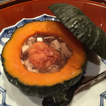 さ行 - かぼちゃの中に胡麻豆腐