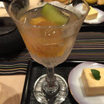 さ行 - フルーツと日本酒のジュレ