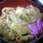 そば千 - セットメニューのミニスタミナ丼