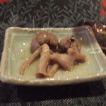 鮨座 醤の - コースの1品の1　　あなごの肝