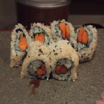 鮨座 醤の - 追加注文　　山ゴボウの手巻き