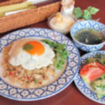 グリーンカレー専門店 アルン - 昼カオパッカポウカイダウセット