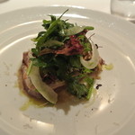 リストランテ カノフィーロ - 羅臼産寒ブリのクルード　バーニャフレッダソース
