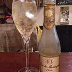 きゅう - スパークリングワインのようなノンアルカクテル