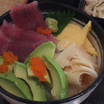 季ノ膳 - アボカドマグロ丼