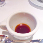 レストランディファランス - コーヒー風味のビスクスープ