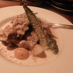 ビストロ酒場 ｌａｃ - モモ肉のクリーム煮（パルメザン風味）