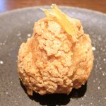 ル スプートニク - ランチコース 7128円 の紅茶の入ったクッキー・シュー