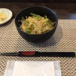 鉄板焼ステーキ隠岐 - サラダ