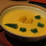 やなぎ澤 - 【再訪29】とうもろこしの冷製茶碗蒸し