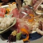 やなぎ澤 - 【再訪29】本日のお刺身盛り合わせ