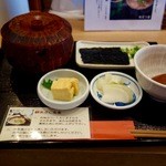 どんと屋 - 鯛まぶし定食(限定10食・1000円)・全景