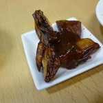 三陽 - お通し・・強烈ニンニク！