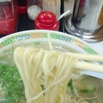 Nagahama Ramen Riki - 麺は普通の細麺５段階の③